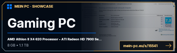 PC-Showcase Gaming PC von iamsuperman auf MEIN PC