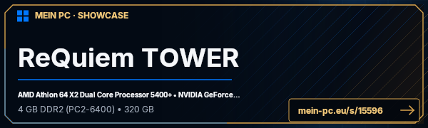 PC-Showcase ReQuiem TOWER von G3faX auf MEIN PC