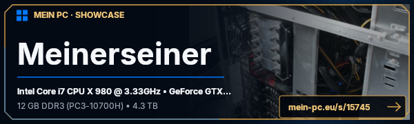 PC-Showcase Meinerseiner von HiThxYou auf MEIN PC