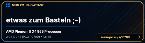 PC-Showcase etwas zum Basteln ;-) von Logikpro auf MEIN PC