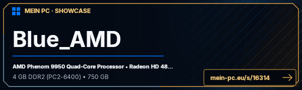 PC-Showcase Blue_AMD von Chriblueeyes auf MEIN PC