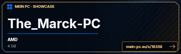 PC-Showcase The_Marck-PC von The_Marck auf MEIN PC