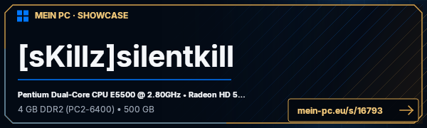PC-Showcase [sKillz]silentkill von [sKillz]SilentKill auf MEIN PC