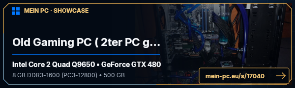 PC-Showcase Old Gaming PC ( 2ter PC geworden) von souuul22 auf MEIN PC