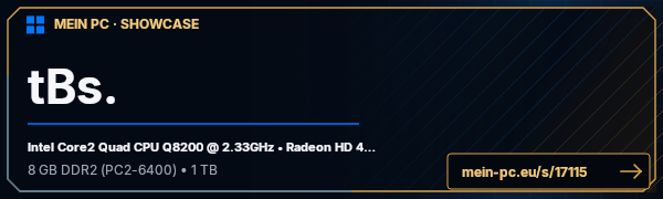 PC-Showcase tBs. von tBs auf MEIN PC