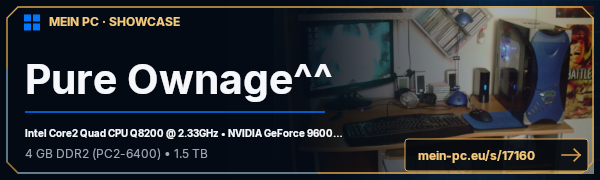 PC-Showcase Pure Ownage^^ von LineX auf MEIN PC