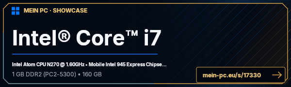 PC-Showcase Intel® Core™ i7 von TokyoDrift auf MEIN PC
