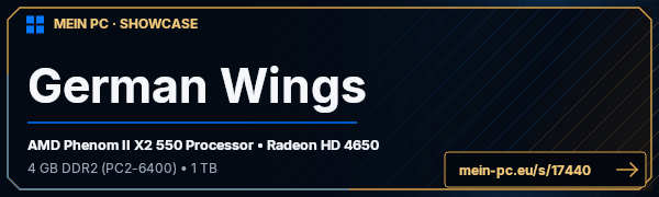 PC-Showcase German Wings von TicTacBoom auf MEIN PC