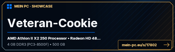 PC-Showcase Veteran-Cookie von c00kie10 auf MEIN PC