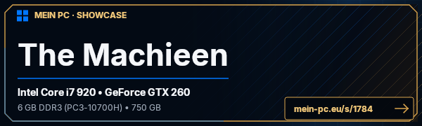 PC-Showcase The Machieen von Flitzer auf MEIN PC