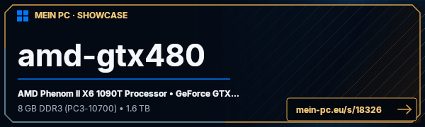 PC-Showcase amd-gtx480 von corona62 auf MEIN PC