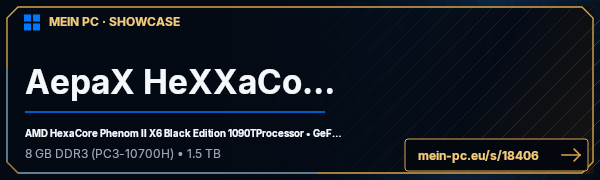 PC-Showcase AepaX HeXXaCore von AepaX auf MEIN PC