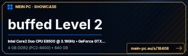 PC-Showcase buffed Level 2 von thyrox auf MEIN PC