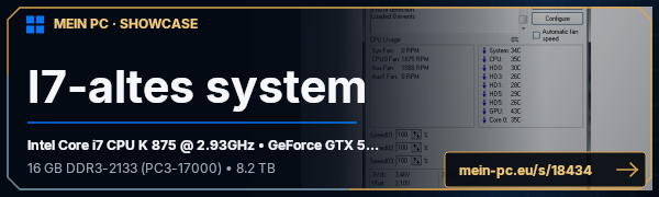 PC-Showcase I7-altes system von Gringo_I7 auf MEIN PC