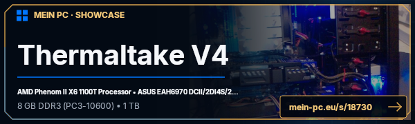 PC-Showcase Thermaltake V4 von Thermaltake V4 auf MEIN PC