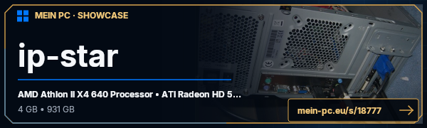 PC-Showcase ip-star von player1998 auf MEIN PC