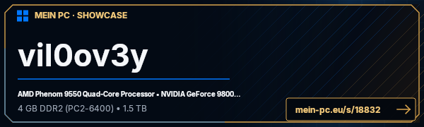 PC-Showcase vil0ov3y von vil0ov3y auf MEIN PC