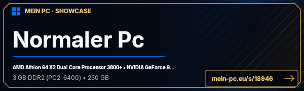 PC-Showcase Normaler Pc von themarco12 auf MEIN PC
