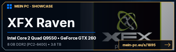 PC-Showcase XFX Raven von Meisterklasse75 auf MEIN PC