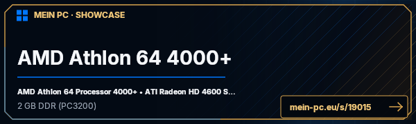 PC-Showcase AMD Athlon 64 4000+ von Houseboy auf MEIN PC