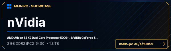PC-Showcase nVidia von Quietschkeks auf MEIN PC