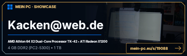 PC-Showcase Kacken@web.de von Richard110 auf MEIN PC