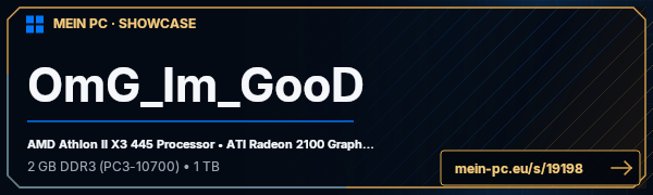 PC-Showcase OmG_Im_GooD von OmG_Im_GooD auf MEIN PC