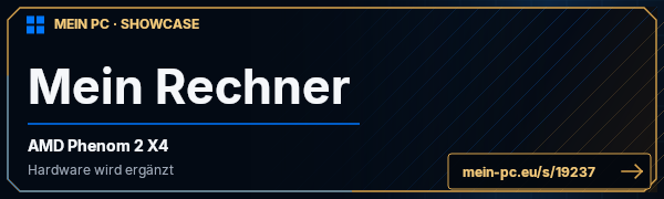 PC-Showcase Mein Rechner von Viertelkreis auf MEIN PC