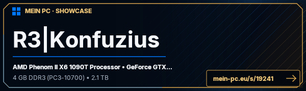 PC-Showcase R3|Konfuzius von gonzo1818 auf MEIN PC