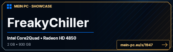 PC-Showcase FreakyChiller von FreakyChiller auf MEIN PC