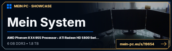 PC-Showcase Mein System von fanny auf MEIN PC