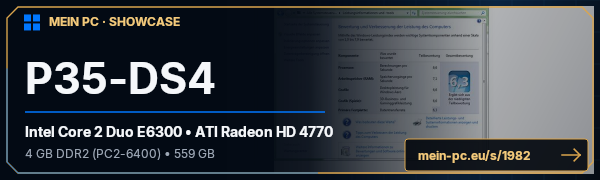 PC-Showcase P35-DS4 von xampps auf MEIN PC