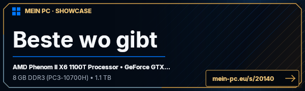 PC-Showcase Beste wo gibt von Travis McBonG auf MEIN PC