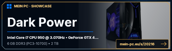 PC-Showcase Dark Power von Konii auf MEIN PC