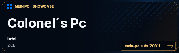 PC-Showcase Colonel´s Pc von Colonel86 auf MEIN PC