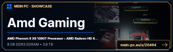 PC-Showcase Amd Gaming von Maz0r1994 auf MEIN PC