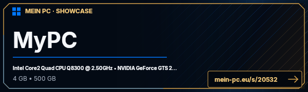 PC-Showcase MyPC von Natrium auf MEIN PC