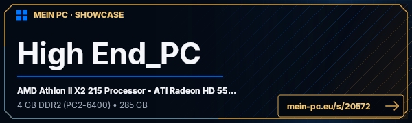 PC-Showcase High End_PC von MrSimboy123 auf MEIN PC