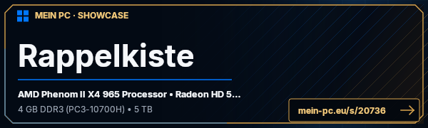 PC-Showcase Rappelkiste von CryProduction auf MEIN PC