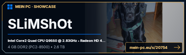 PC-Showcase SLiMShOt von SLiMShOt auf MEIN PC