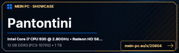 PC-Showcase Pantontini von Unrated auf MEIN PC