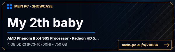 PC-Showcase My 2th baby von HaZe.36/KinG-D- auf MEIN PC