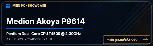 PC-Showcase Medion Akoya P9614 von VL_Jayone auf MEIN PC