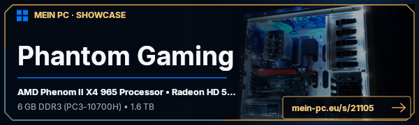 PC-Showcase Phantom Gaming von MamaJo00 auf MEIN PC