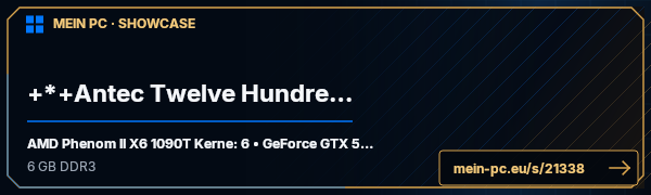 PC-Showcase +*+Antec Twelve Hundred Gaming+*+ von Playerhome auf MEIN PC