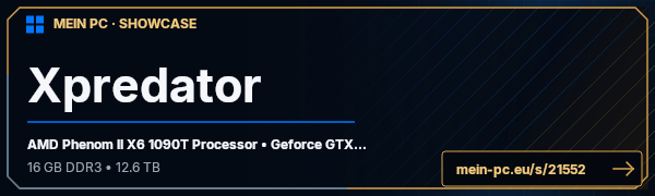 PC-Showcase Xpredator von Gamienator auf MEIN PC