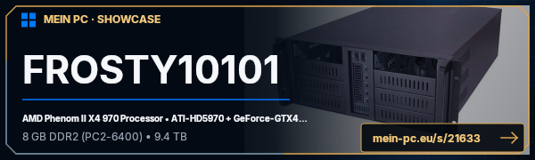 PC-Showcase FROSTY10101 von FROSTY10101 auf MEIN PC