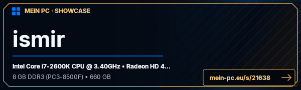 PC-Showcase ismir von Katerffm auf MEIN PC