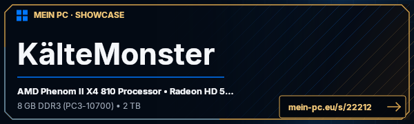 PC-Showcase KälteMonster von Afrey auf MEIN PC