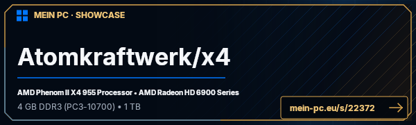 PC-Showcase Atomkraftwerk/x4 von makaO auf MEIN PC